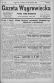 Gazeta Wągrowiecka: pismo ziemi pałuckiej 1932.11.24 R.12 Nr271