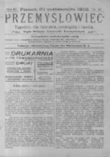Przemysłowiec. 1906.10.20 R.3 nr42
