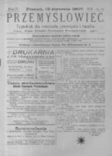 Przemysłowiec. 1907.01.19 R.4 nr3