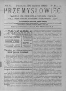 Przemysłowiec. 1907.03.30 R.4 nr13