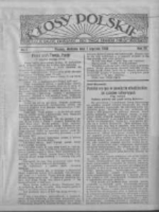 Kłosy Polskie 1933.01.01 R.25 Nr1