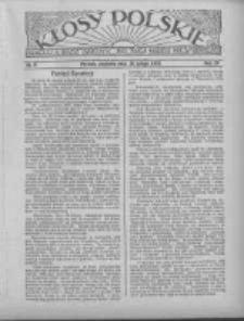 Kłosy Polskie 1933.02.26 R.25 Nr9