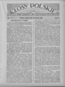 Kłosy Polskie 1933.04.30 R.25 Nr18A