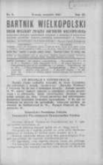 Bartnik Wielkopolski: organ oficjalny Związku Bartników Wielkopolskich 1925 wrzesień R.6 Nr9