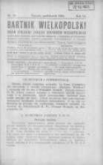 Bartnik Wielkopolski: organ oficjalny Związku Bartników Wielkopolskich 1925 październik R.6 Nr10