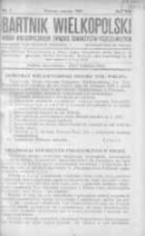 Bartnik Wielkopolski: organ Wielkopolskiego Związku Towarzystw Pszczelniczych 1927 marzec R.8 Nr3