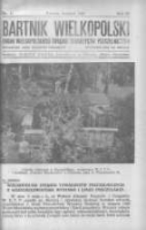 Bartnik Wielkopolski: organ Wielkopolskiego Związku Towarzystw Pszczelniczych 1928 listopad R.9 Nr11
