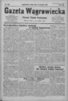 Gazeta Wągrowiecka: pismo ziemi pałuckiej 1932.12.21 R.12 Nr293