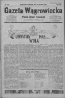 Gazeta Wągrowiecka: pismo ziemi pałuckiej 1932.12.25 R.12 Nr297