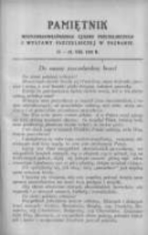 Pamiętnik Wszechsłowiańskiego Zjazdu Pszczelniczego i Wystawy Pszczelniczej w Poznaniu 15-25 VIII 1929r.
