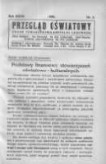 Przegląd Oświatowy: organ Towarzystwa Czytelni Ludowych 1932 R.27 Nr3