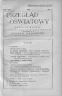 Przegląd Oświatowy: dwumiesięcznik Towarzystwa Czytelni Ludowych z dodatkiem p.n. Poradnik Bibljoteczny 1935 R.29 Nr2