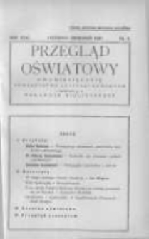 Przegląd Oświatowy: dwumiesięcznik Towarzystwa Czytelni Ludowych z dodatkiem p.n. Poradnik Bibljoteczny 1937 listopad/grudzień R.31 Nr5