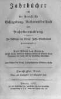 Jahrbücher für die Preussische Gesetzgebung, Rechtswissenschaft und Rechtsverwaltung. 1827 Bd.30