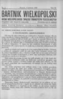 Bartnik Wielkopolski: organ Wielkopolskiego Związku Towarzystw Pszczelniczych 1930.04.01 R.11 Nr4