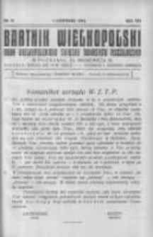 Bartnik Wielkopolski: organ Wielkopolskiego Związku Towarzystw Pszczelniczych 1931.11.01 R.12 Nr11