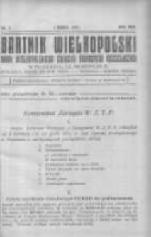 Bartnik Wielkopolski: organ Wielkopolskiego Związku Towarzystw Pszczelniczych 1932.03.01 R.13 Nr3
