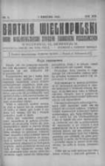 Bartnik Wielkopolski: organ Wielkopolskiego Związku Towarzystw Pszczelniczych 1932.09.01 R.13 Nr9