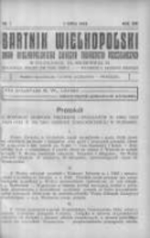 Bartnik Wielkopolski: organ Wielkopolskiego Związku Towarzystw Pszczelniczych 1933.07.01 R.14 Nr7