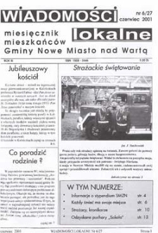 Wiadomości Lokalne 2001 R.3 Nr6(27)