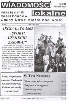 Wiadomości Lokalne 2002 R.4 Nr8(41)