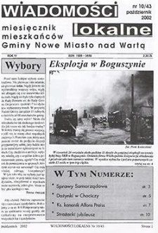 Wiadomości Lokalne 2002 R.4 Nr10(43)