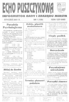 Echo Puszczykowa 2001 Nr1(108)