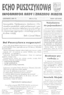 Echo Puszczykowa 2001 Nr6(113)