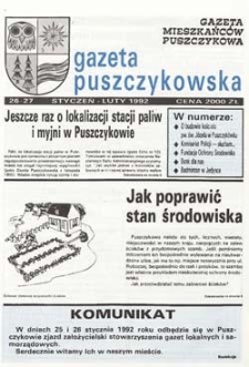 Gazeta Puszczykowska 1992 Nr26-27
