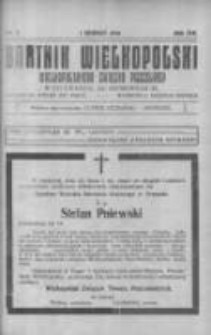 Bartnik Wielkopolski: Wielkopolskiego Związku Pszczelarzy 1934.08.01 R.15 Nr8