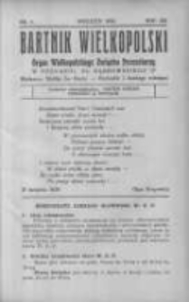 Bartnik Wielkopolski: organ Wielkopolskiego Związku Pszczelarzy 1938 kwiecień R.19 Nr4
