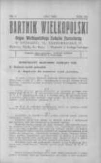 Bartnik Wielkopolski: organ Wielkopolskiego Związku Pszczelarzy 1938 maj R.19 Nr5