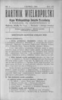 Bartnik Wielkopolski: organ Wielkopolskiego Związku Pszczelarzy 1938 czerwiec R.19 Nr6