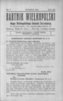 Bartnik Wielkopolski: organ Wielkopolskiego Związku Pszczelarzy 1938 wrzesień R.19 Nr9