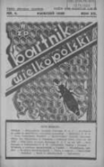 Bartnik Wielkopolski: organ Wielkopolskiego Związku Pszczelarzy 1939 kwiecień R.20 Nr4