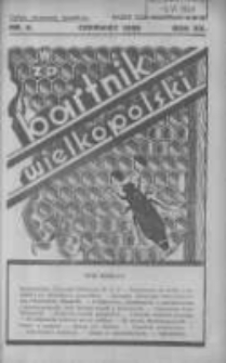 Bartnik Wielkopolski: organ Wielkopolskiego Związku Pszczelarzy 1939 czerwiec R.20 Nr6