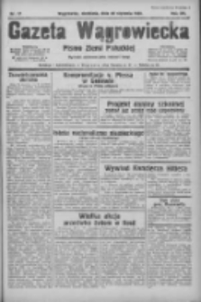 Gazeta Wągrowiecka: pismo ziemi pałuckiej 1935.01.20 R.15 Nr17