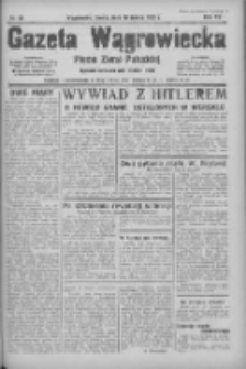 Gazeta Wągrowiecka: pismo ziemi pałuckiej 1935.03.20 R.15 Nr66