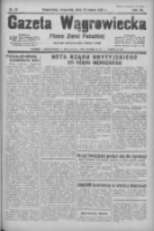 Gazeta Wągrowiecka: pismo ziemi pałuckiej 1935.03.21 R.15 Nr67