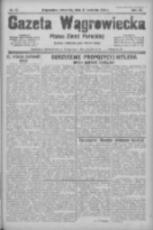 Gazeta Wągrowiecka: pismo ziemi pałuckiej 1935.04.11 R.15 Nr85