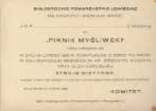 Zaproszenie na "Piknik Myśliwski"