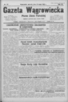 Gazeta Wągrowiecka: pismo ziemi pałuckiej 1935.05.21 R.15 Nr117
