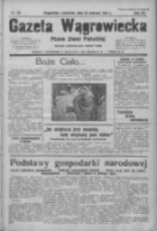 Gazeta Wągrowiecka: pismo ziemi pałuckiej 1935.06.20 R.15 Nr141