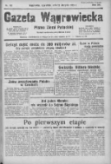 Gazeta Wągrowiecka: pismo ziemi pałuckiej 1935.08.21 R.15 Nr191