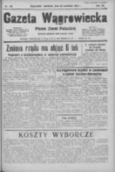 Gazeta Wągrowiecka: pismo ziemi pałuckiej 1935.09.22 R.15 Nr219