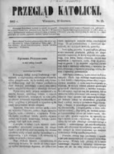 Przegląd Katolicki. 1863.06.25 R.1 nr25