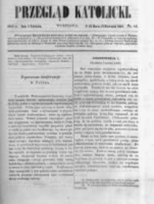 Przegląd Katolicki. 1867.04.04 R.5 nr14
