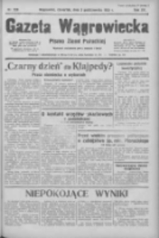Gazeta Wągrowiecka: pismo ziemi pałuckiej 1935.10.03 R.15 Nr228