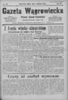 Gazeta Wągrowiecka: pismo ziemi pałuckiej 1935.11.01 R.15 Nr253