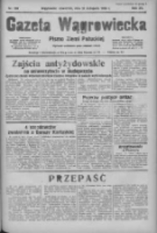 Gazeta Wągrowiecka: pismo ziemi pałuckiej 1935.11.21 R.15 Nr269